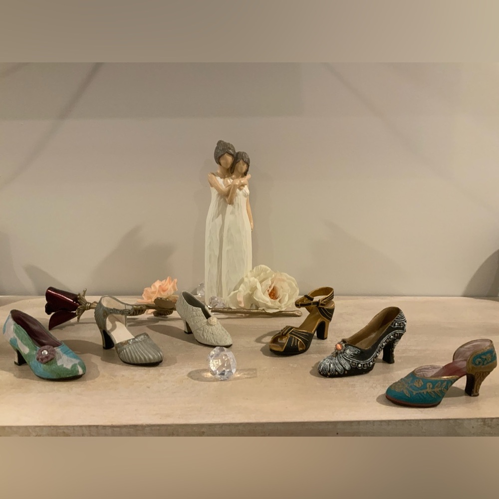 Elegant victorian Assorted Decorative mini Shoes